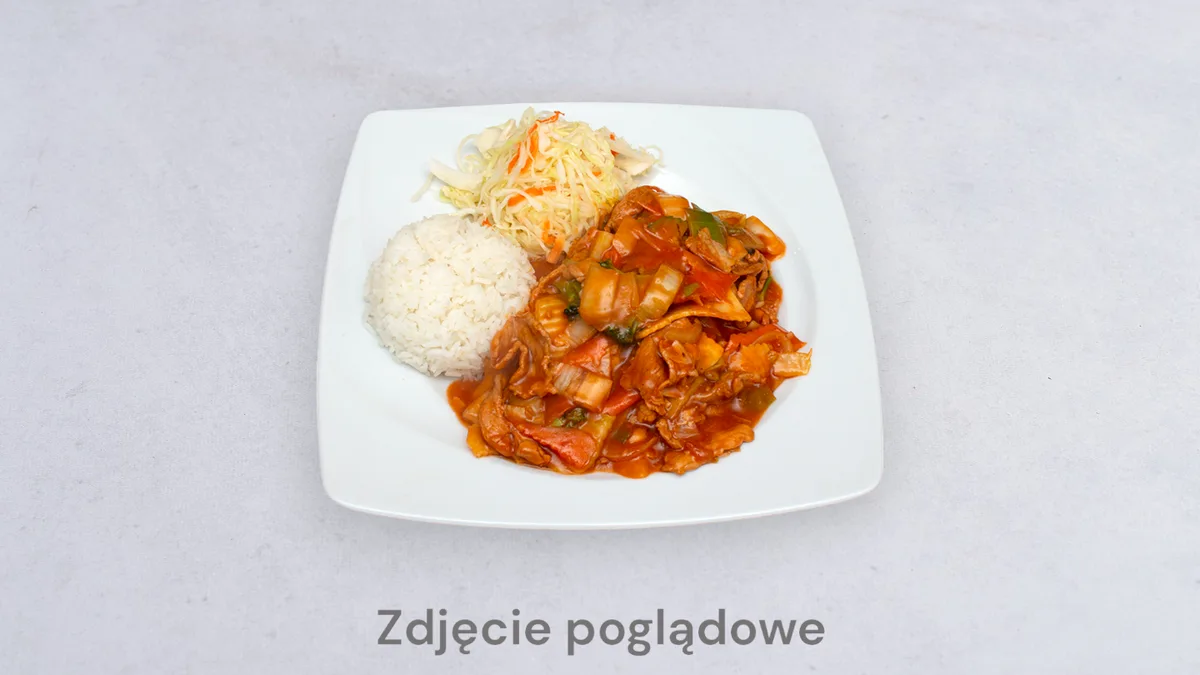 Danie z wieprzowiną