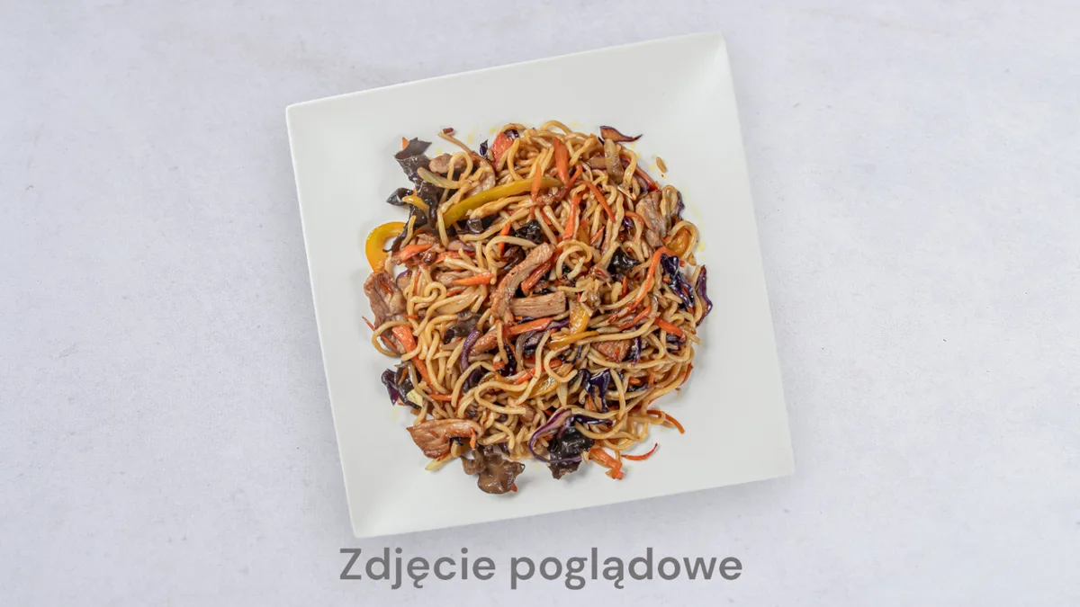 Makaron smażony pszenny
