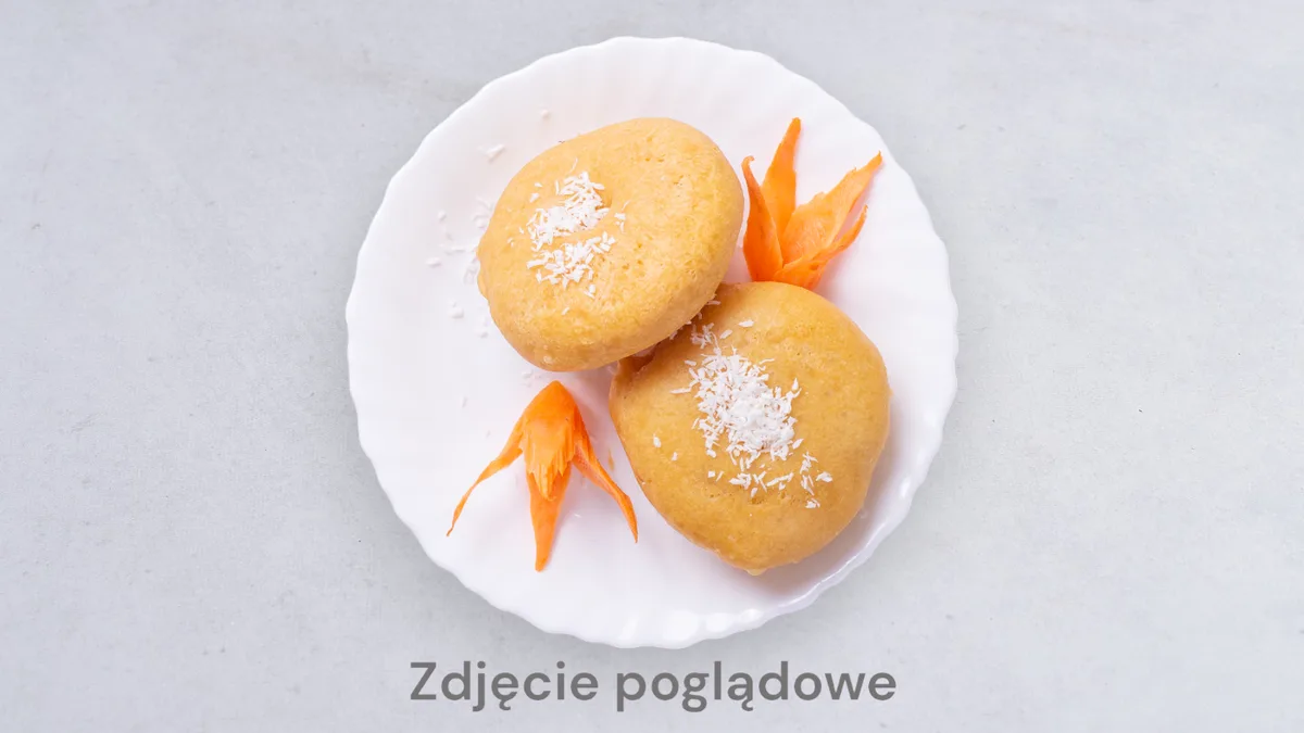 Smażony ananas z miodem