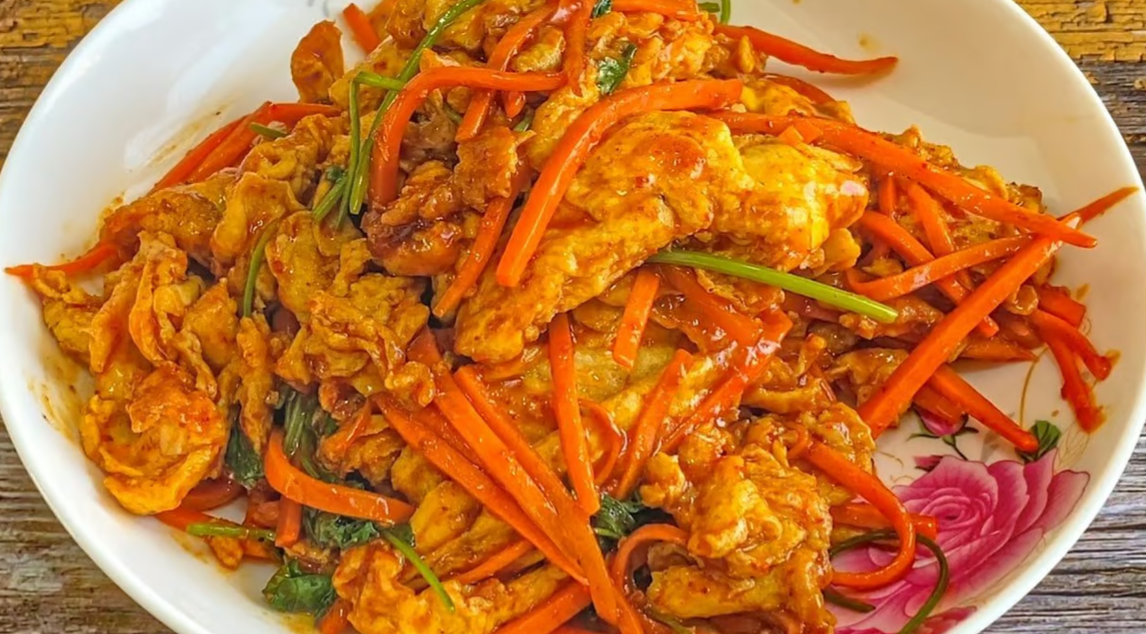 鱼香鸡蛋 Szechuan Fish-Flavored Eggs