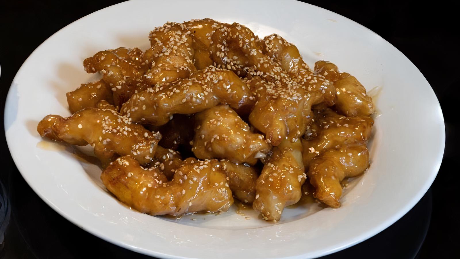 41. Honey Sesame Chicken 芝麻鸡
