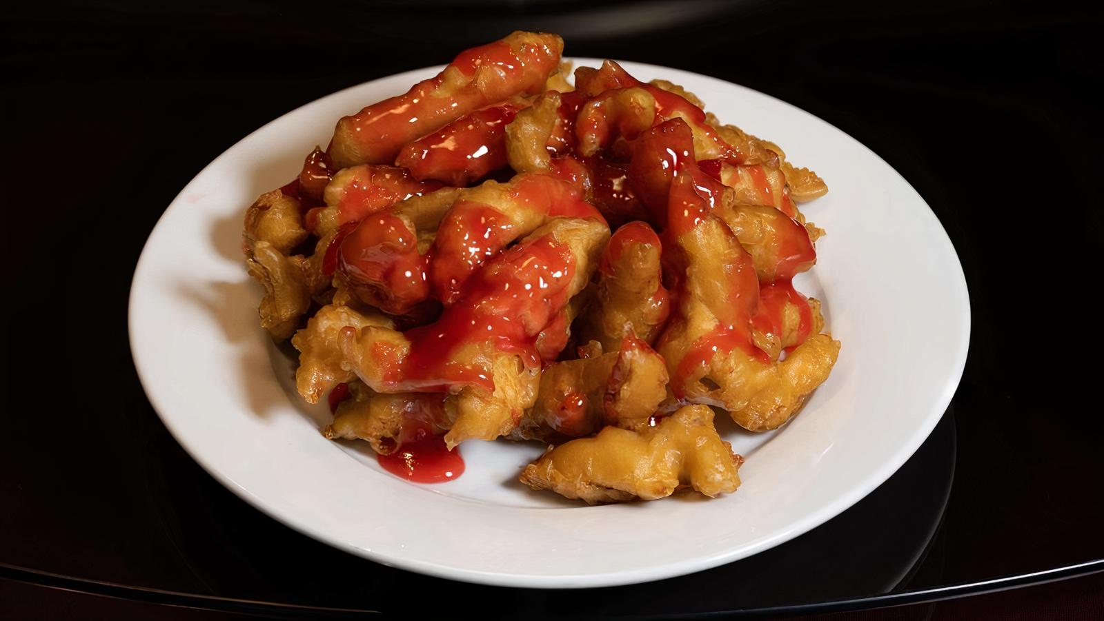 42. Sweet and Sour Chicken 甜酸鸡