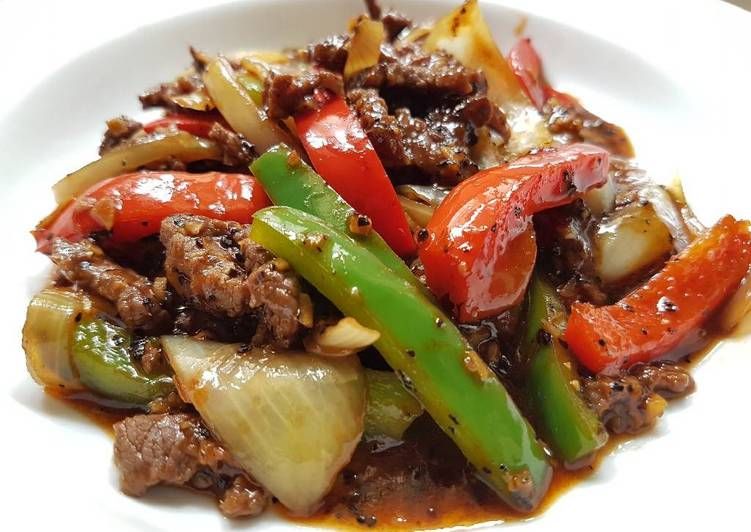 60. Black Pepper Beef 黑椒牛