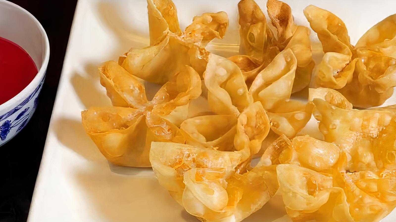 8 pc Crab Cheese Wontons 蟹饺