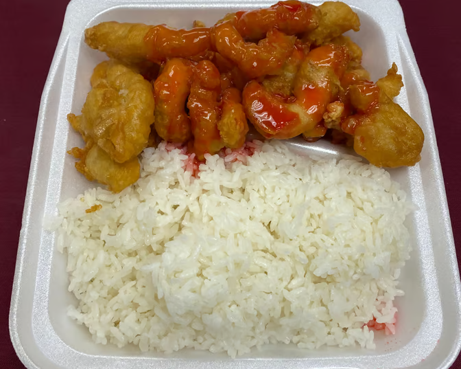 C33. Sweet and Sour Pork Value Combo 甜酸猪 - 超值餐
