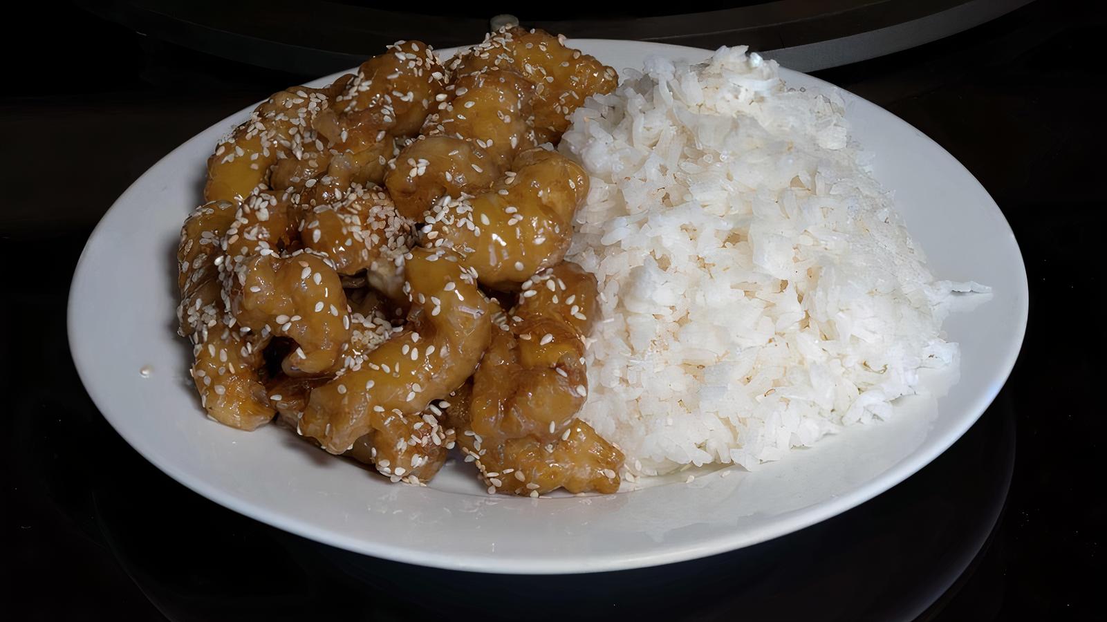 C41. Honey Sesame Chicken Value Combo 芝蔴鸡 - 超值餐
