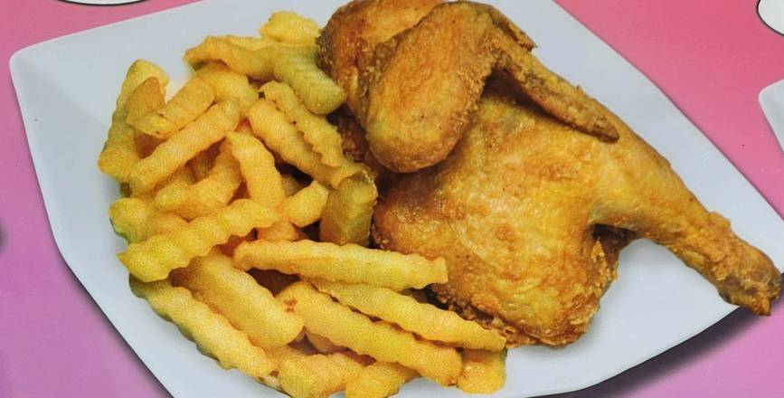 A4. Fried Half Chicken