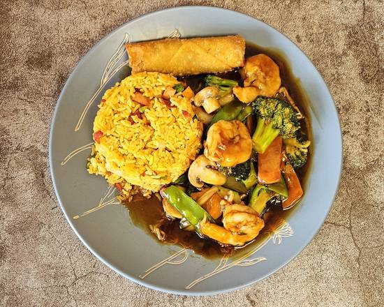 C19. Shrimp with Mixed Vegetable