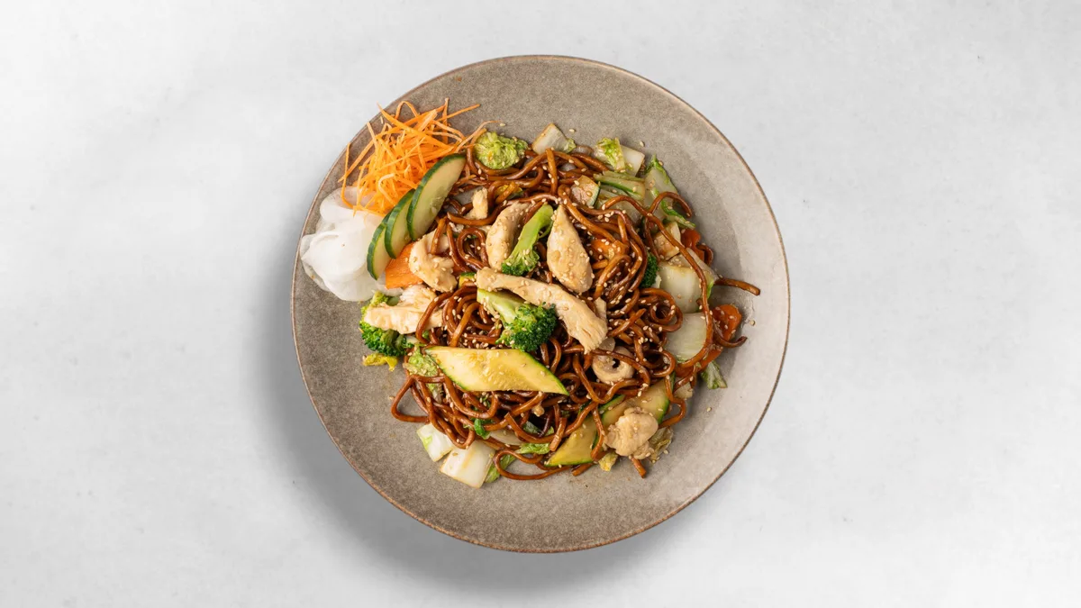 Fried Noodles mit Huhn