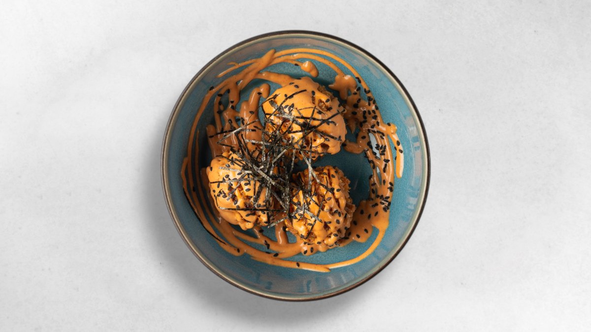 Kimcheesy Rice Ball