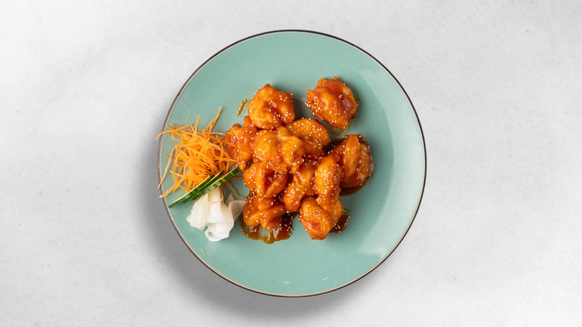 Sweet Sour Tiger Prawns