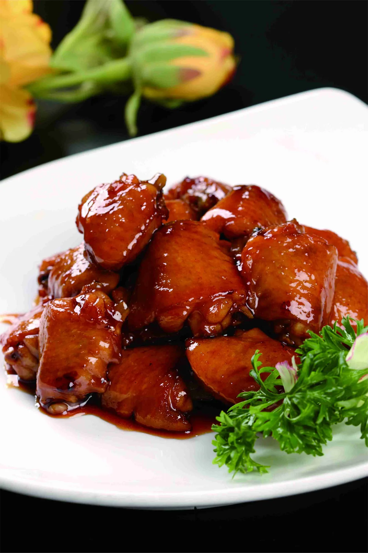 Braised Chicken Wings in Brown Sauce