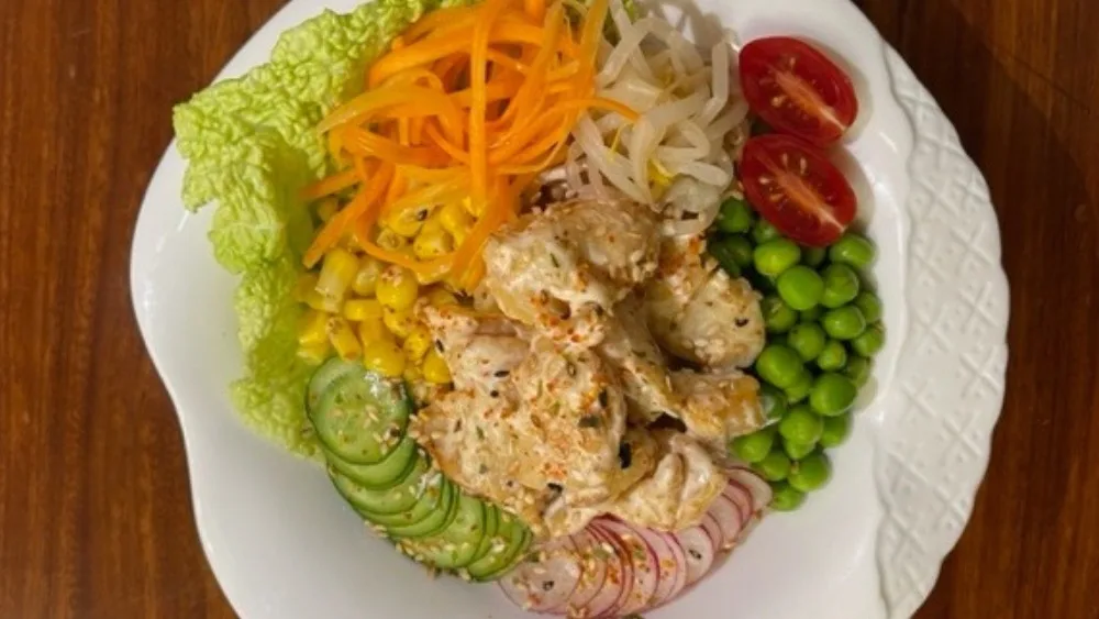 Chicken Poke Bowl