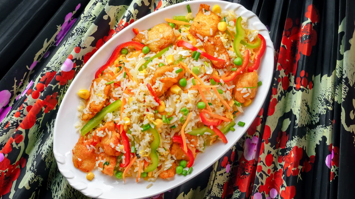 Crispy Chicken Rice