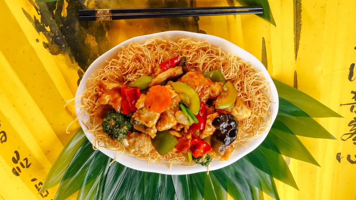 Crispy Noodles Chicken
