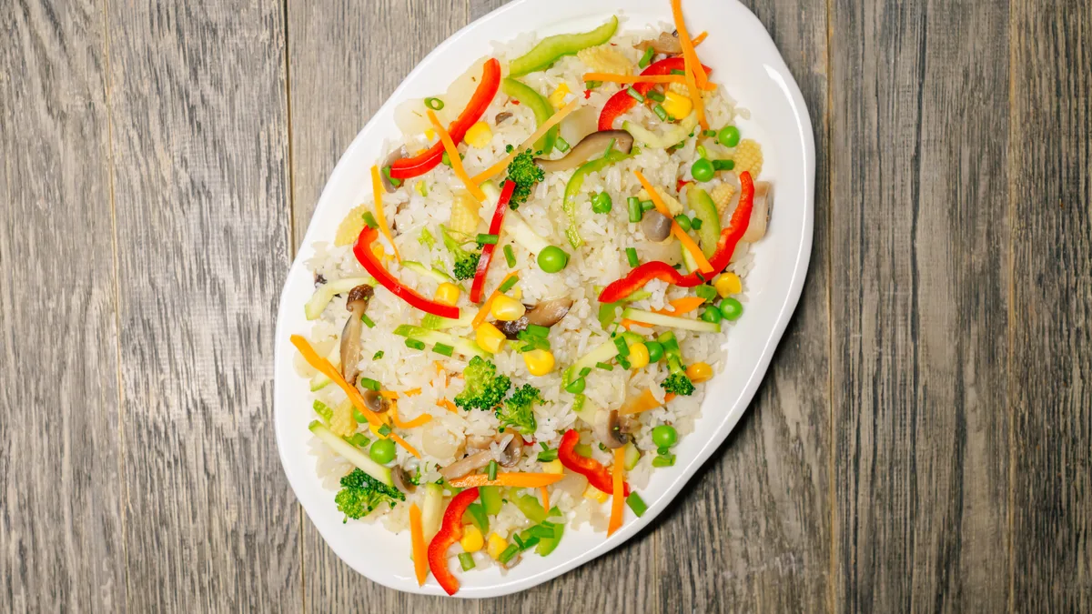 Fried Rice with Vegetables