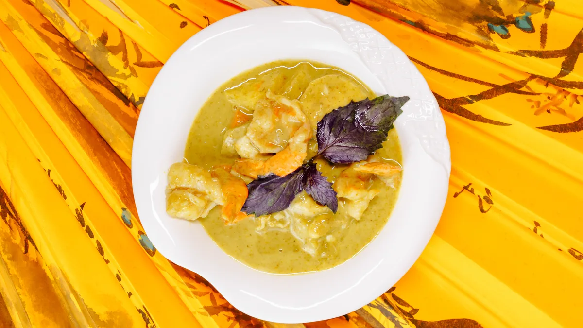 Green Thai Curry with Prawn