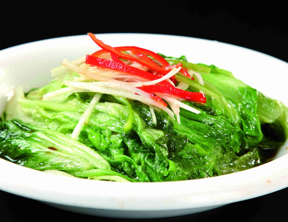 Lettuce with Oyster Sauce