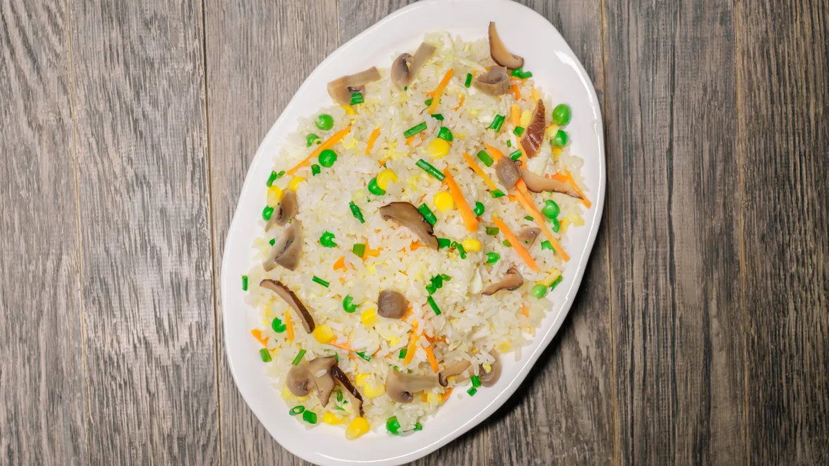 Mushroom Fried Rice