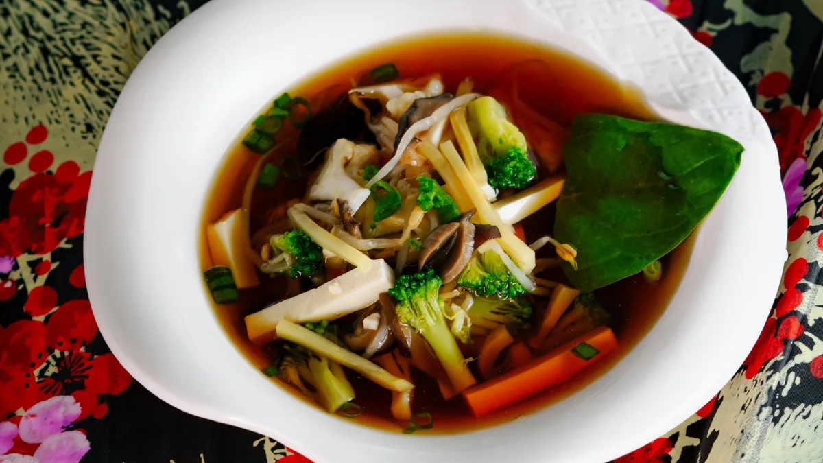 One Pot Chinese Vegetable Soup