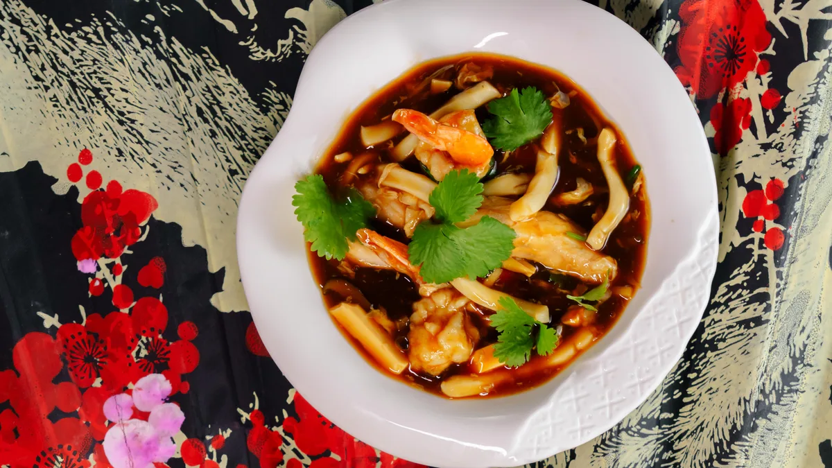 Seafood Sichuan Hot and Sour Soup