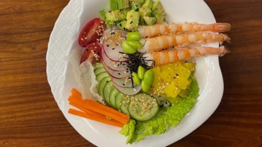 Shrimp Poke Bowl