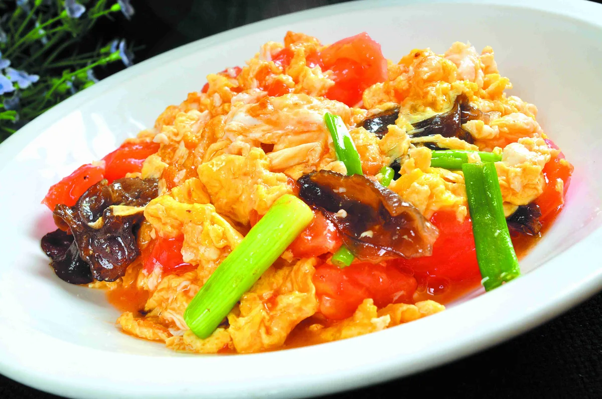 Stir-fried Eggs with Tomatoes