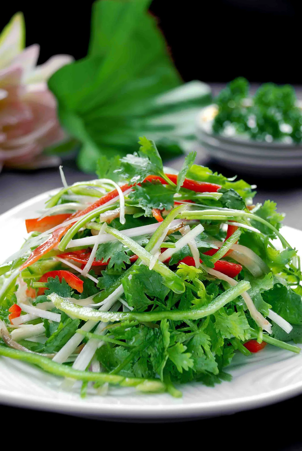 Tiger Vegetables Sharp Pepper Cucumber and Coriander