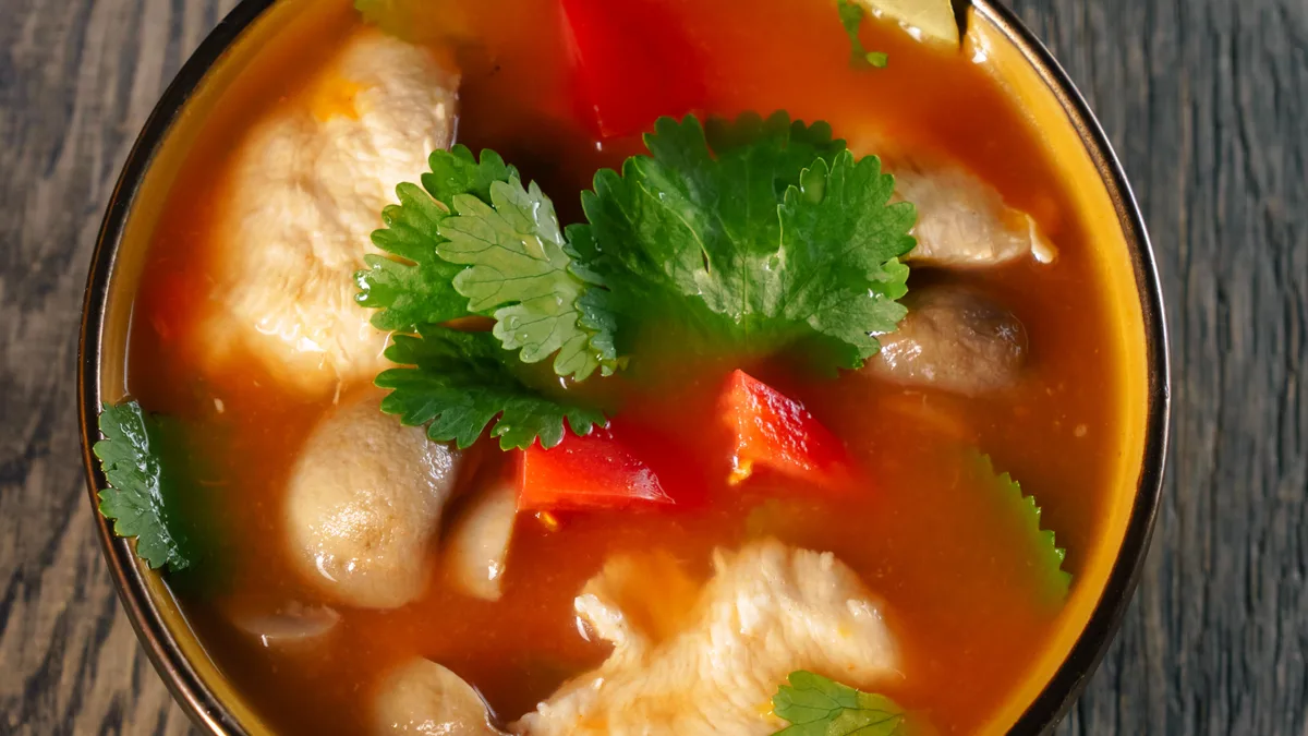 Tom Yum Chicken Soup