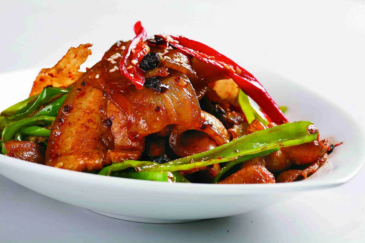 Twice cooked pork