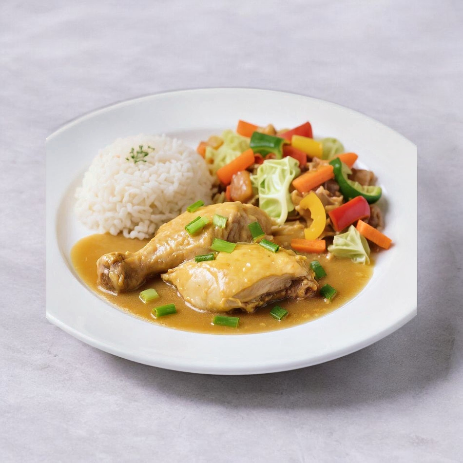 1126- Frango ao Molho de Gengibre