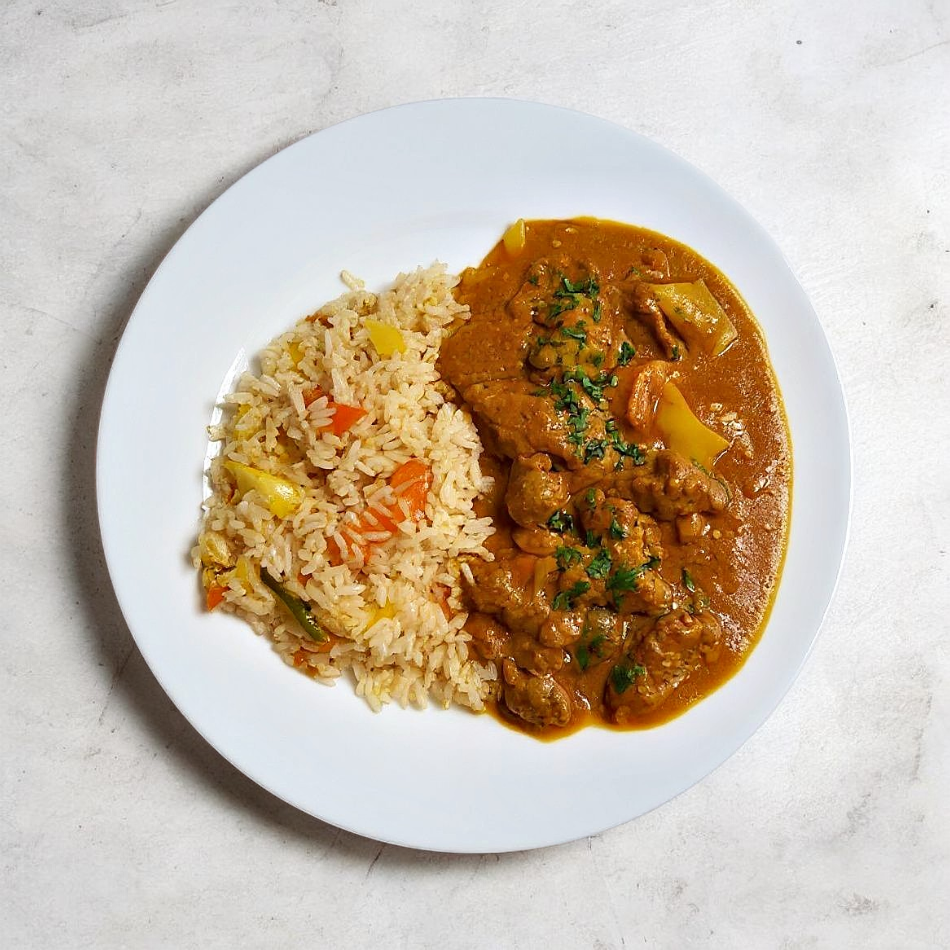 1135 - Carne ao Molho Curry