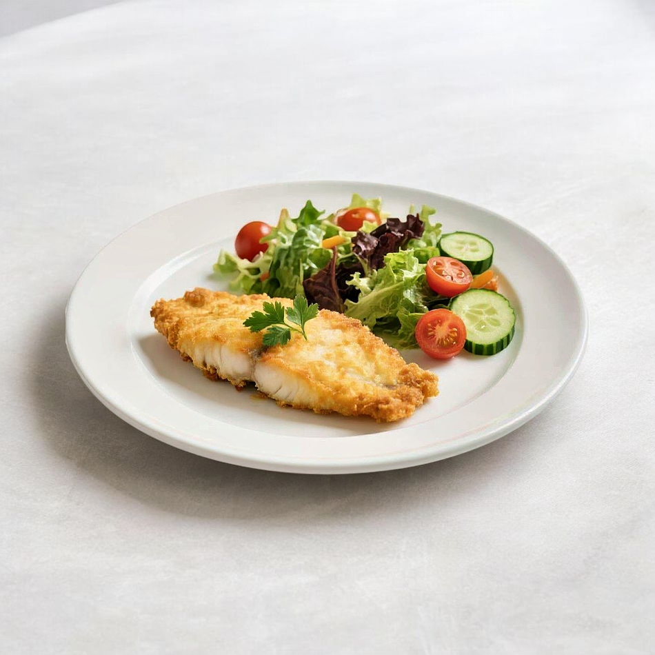 1160- Filé de Peixe com Salada Mista