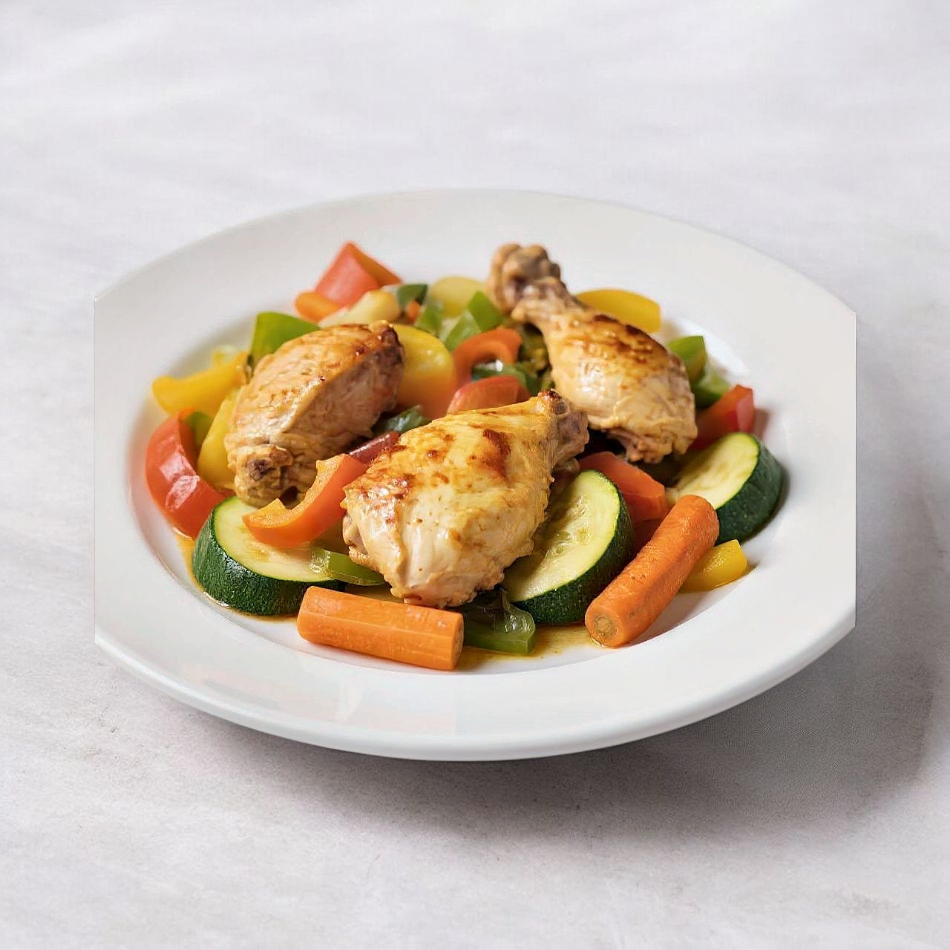 124 - Frango com Legumes