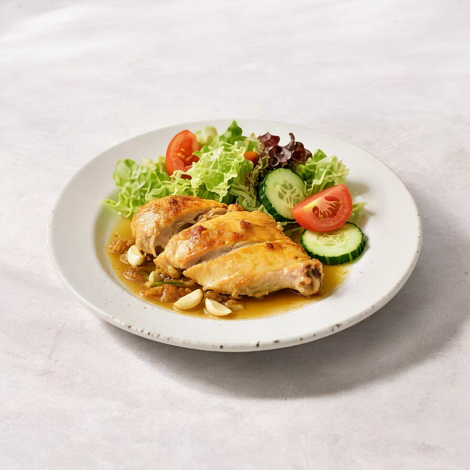 298- Frango Chinatown com Salada Mista