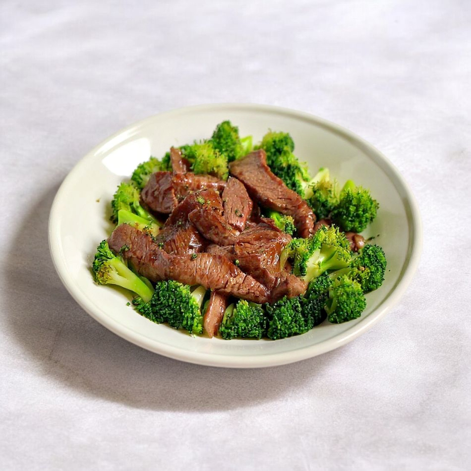 299- Carne com Brócolis No Molho Shoyu