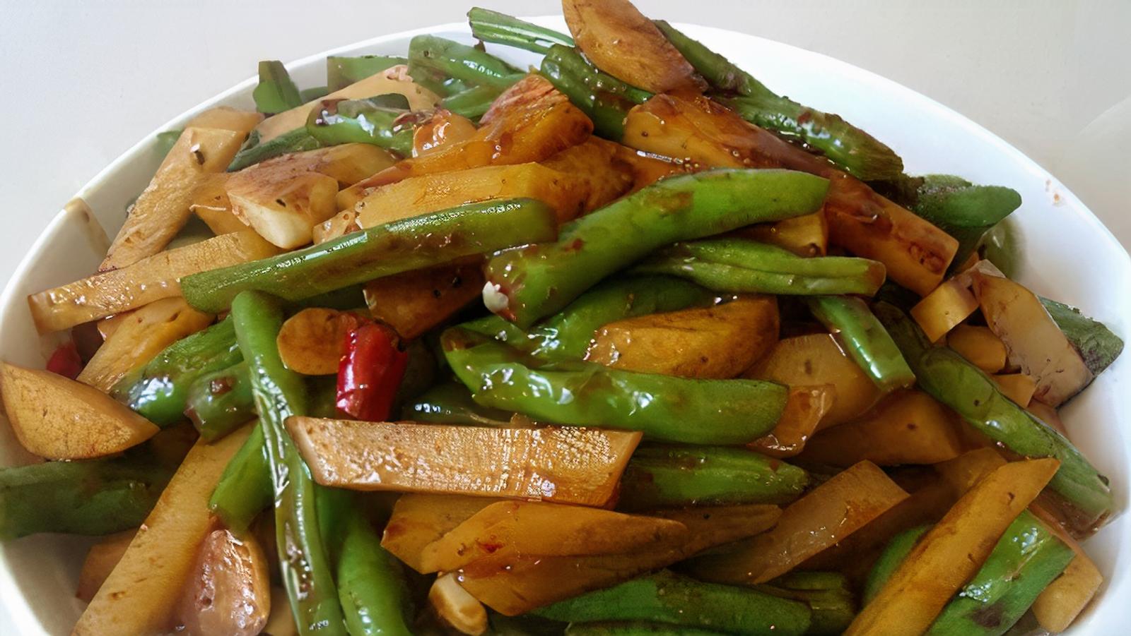 221. French Beans With Potatoes / 四季豆烧土豆