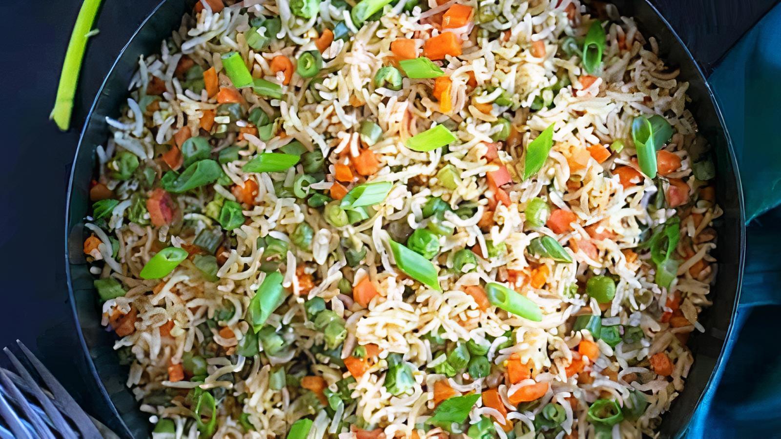 502. Vegetarian Fried Rice / 蔬菜炒饭