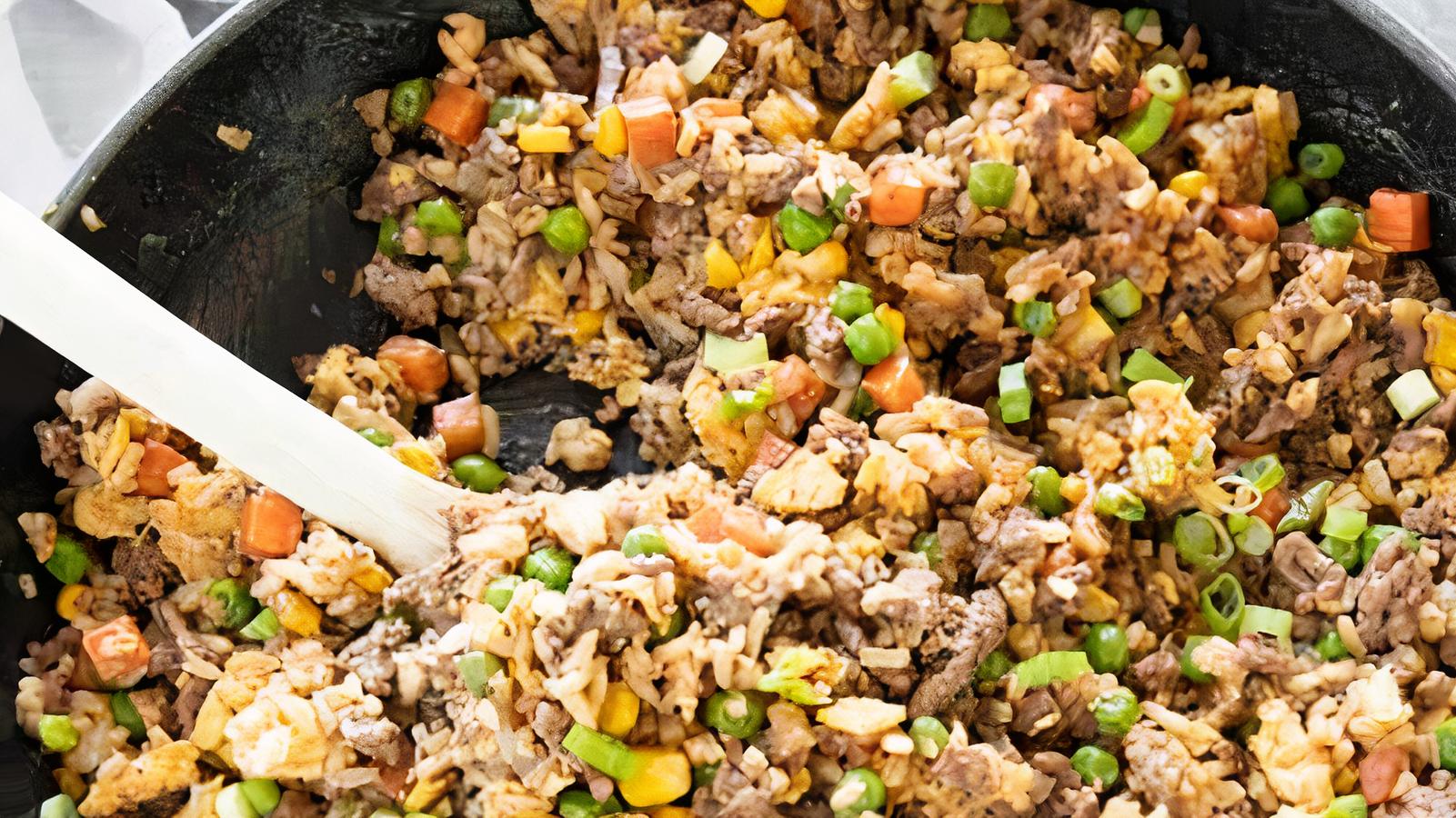 503. Beef Fried Rice / 牛肉炒饭