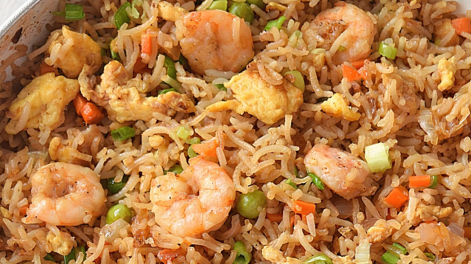 507. Seafood Fried Rice / 海鲜炒饭