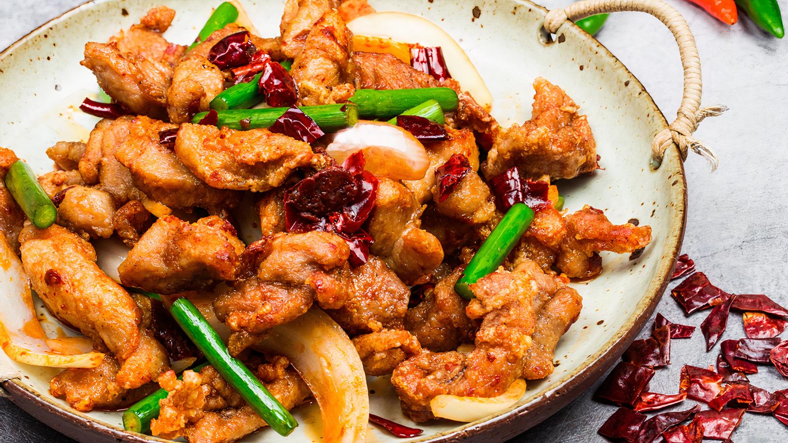 605. Spicy Chili Chicken / 麻辣鸡丁
