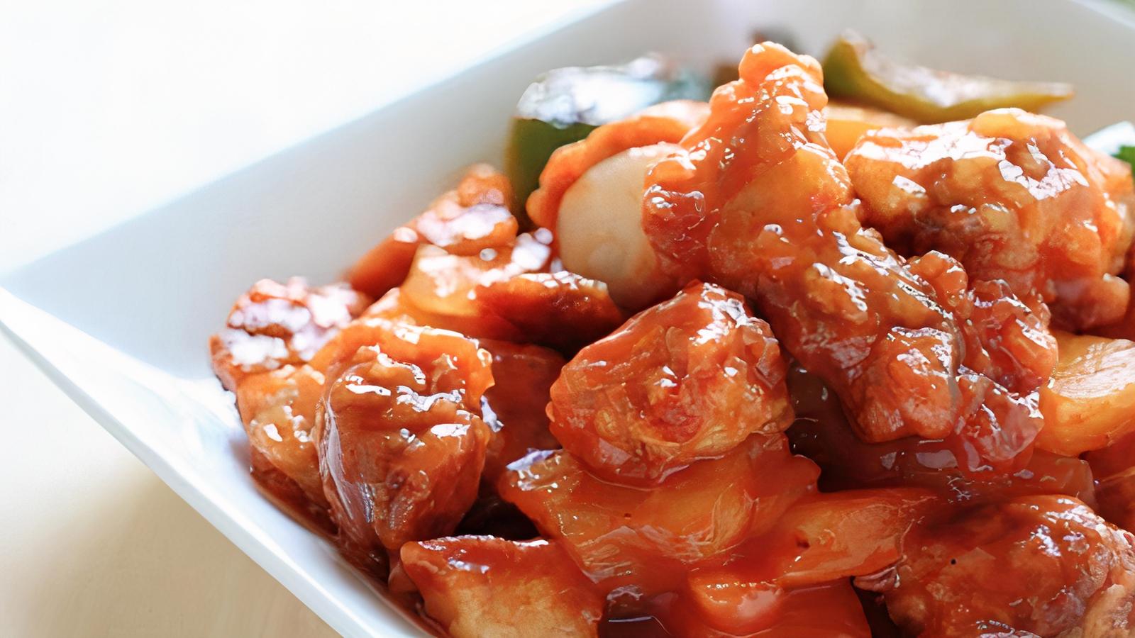 606. Sweet and Sour Chicken / 糖醋鸡丁
