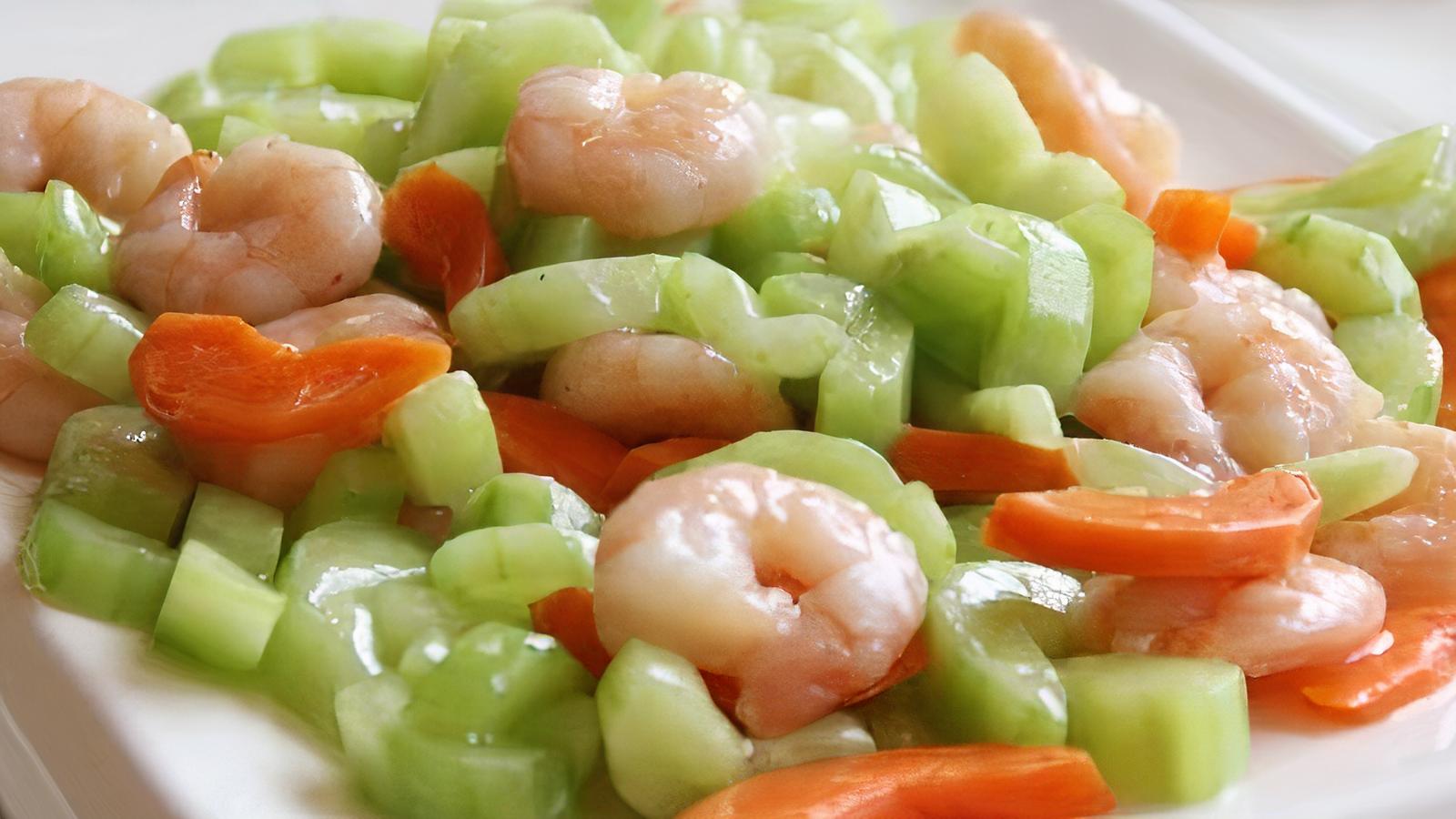 709. Lightly Sautéed Prawns / 清炒虾仁