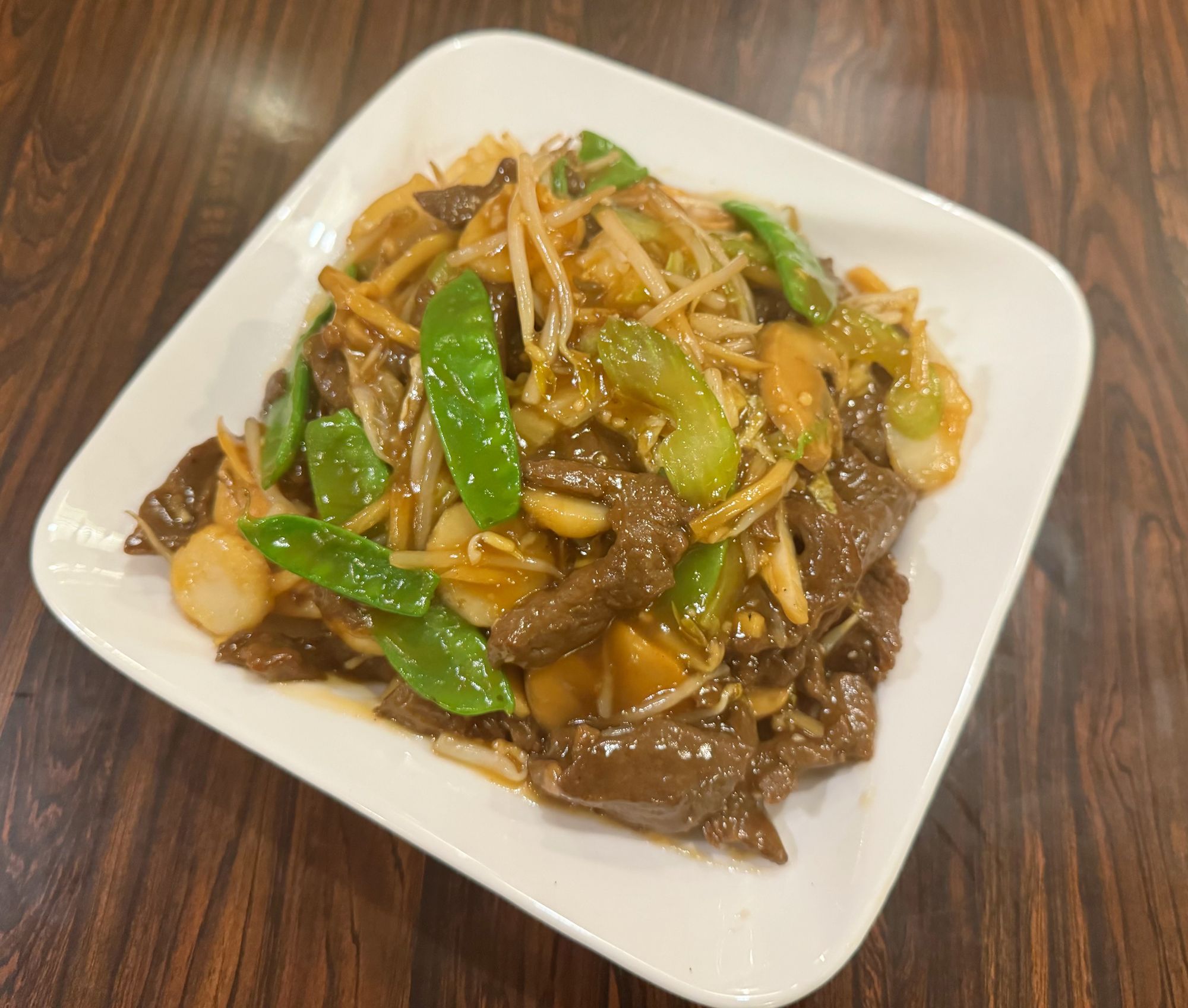 Beef Chop Suey W. Mushroom （牛杂碎）