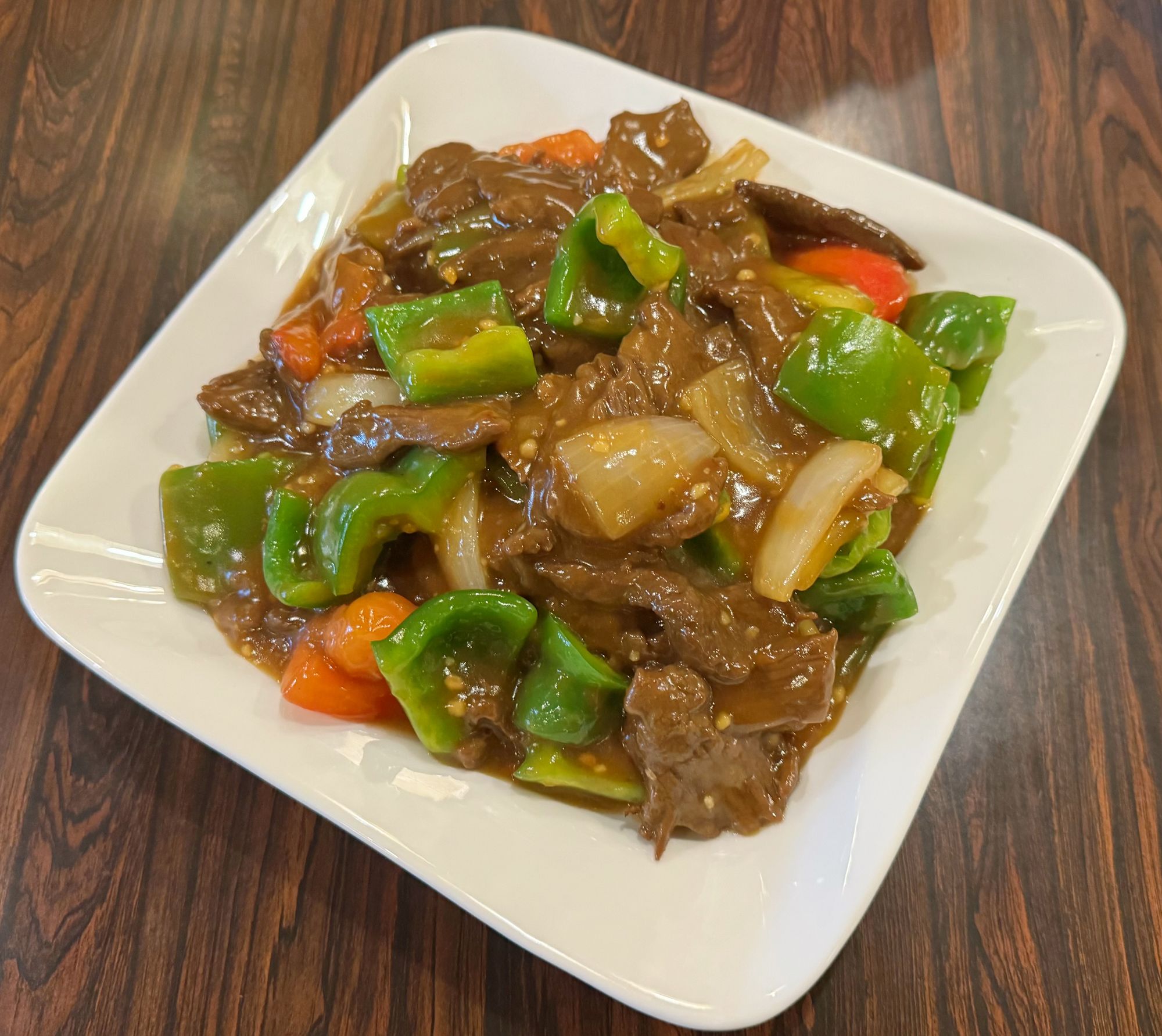 Pepper Steak with Tomato（青椒牛）
