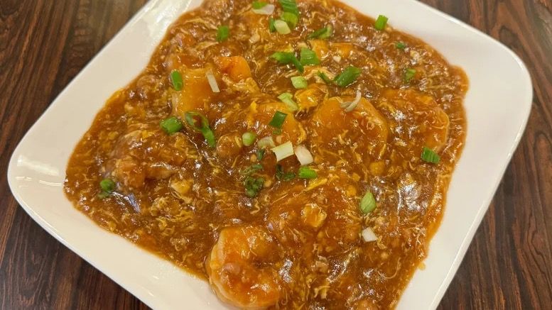 Shrimp with Lobster Sauce（虾龙糊）