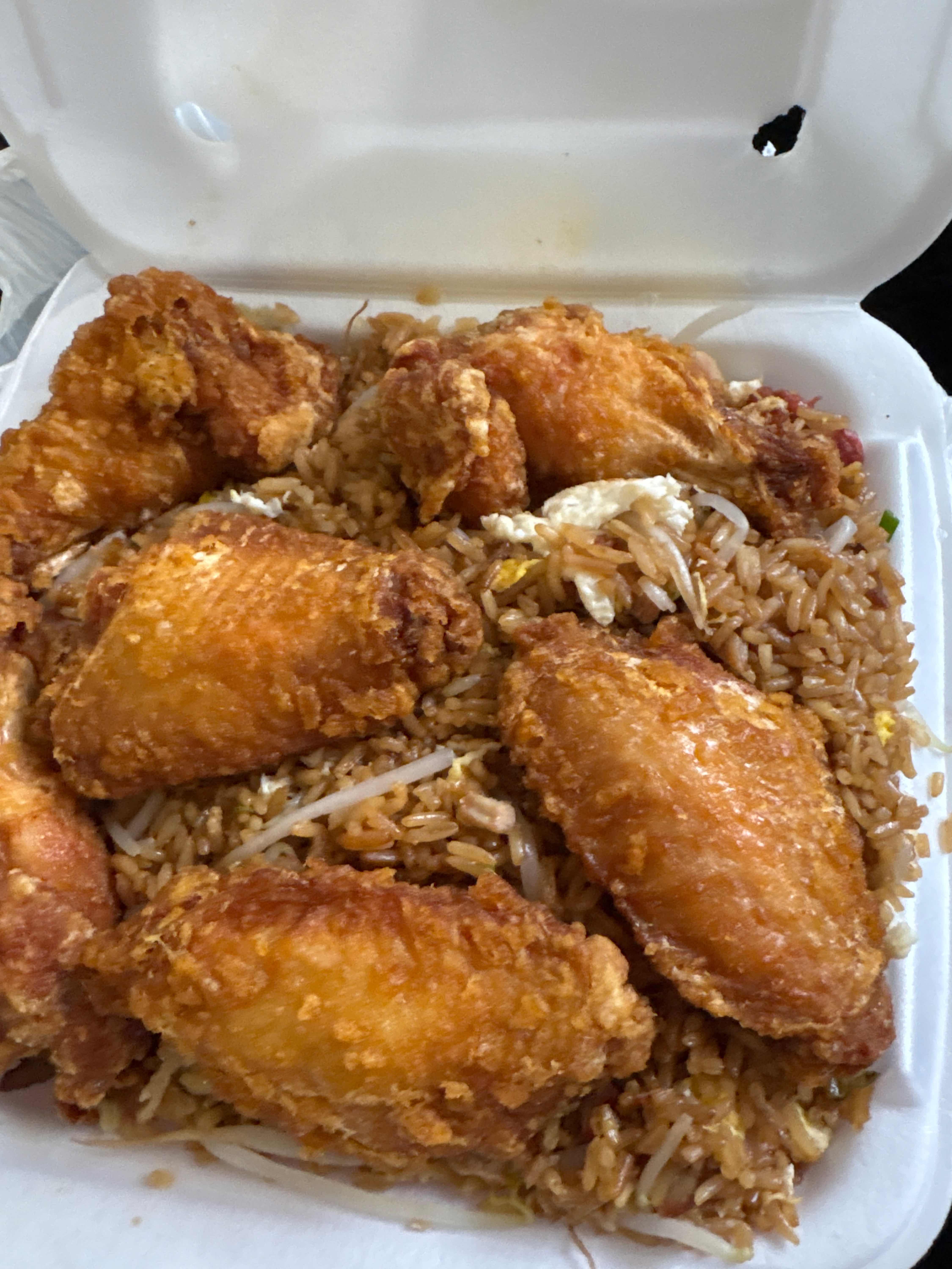 Wings and Rice Combo（鸡翼套餐）