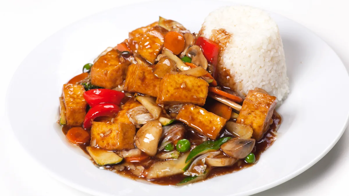 Tofu s povrćem