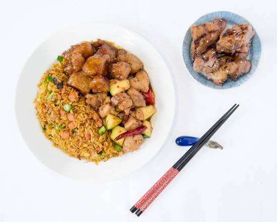 3 Items Combo Plate