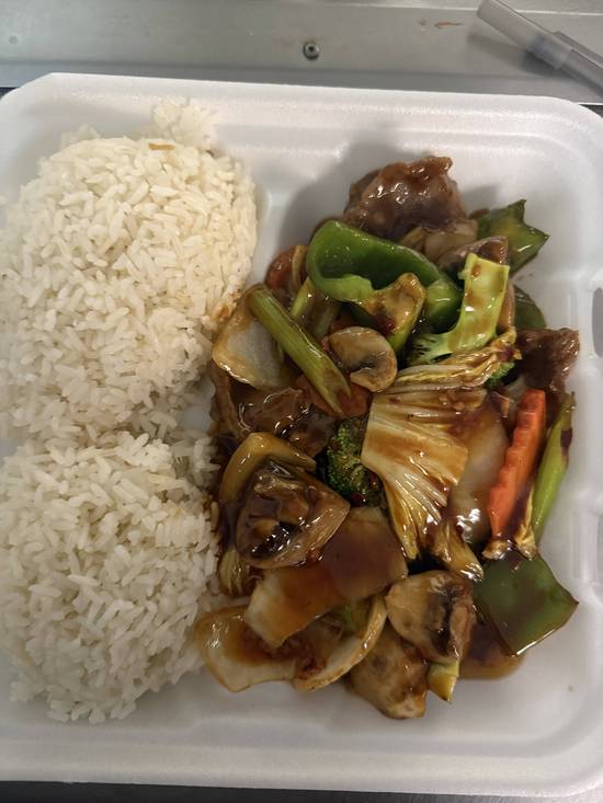 Beef with Chinese Vegetable